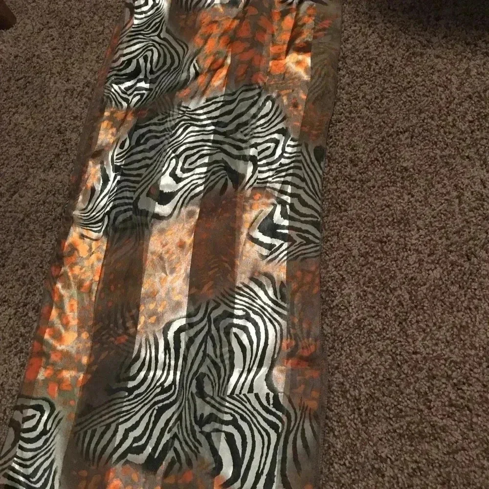 100% polyester animal‎ print scarf